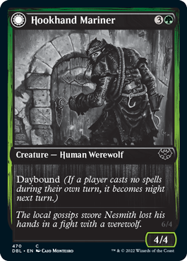 Marinero Hookhand // Asaltante Riphook [Innistrad: función doble] 