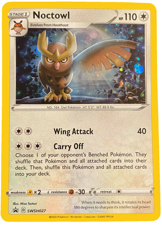 Noctowl (SWSH027) [Espada y escudo: Promociones de Black Star] 