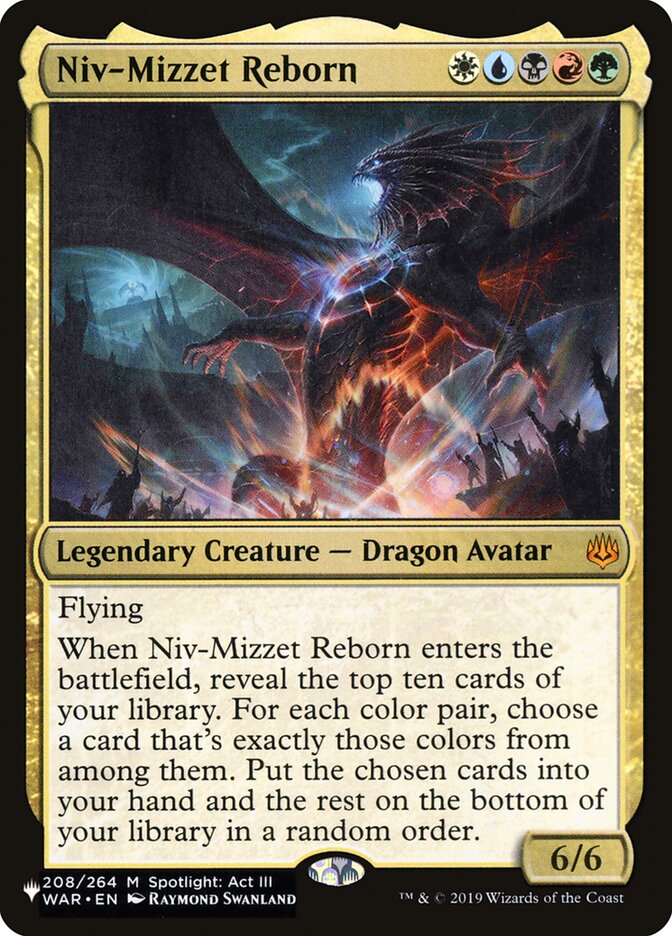 Niv-Mizzet Reborn [La lista] 