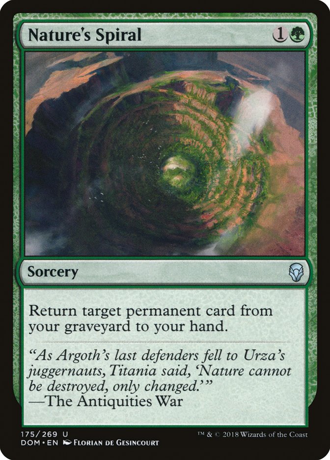 La espiral de la naturaleza [Dominaria] 