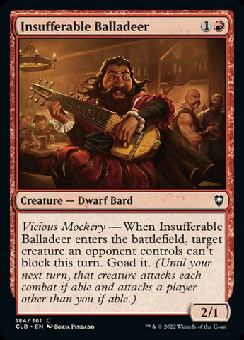 Baladero insufrible [Commander Legends: Battle for Baldur's Gate] 