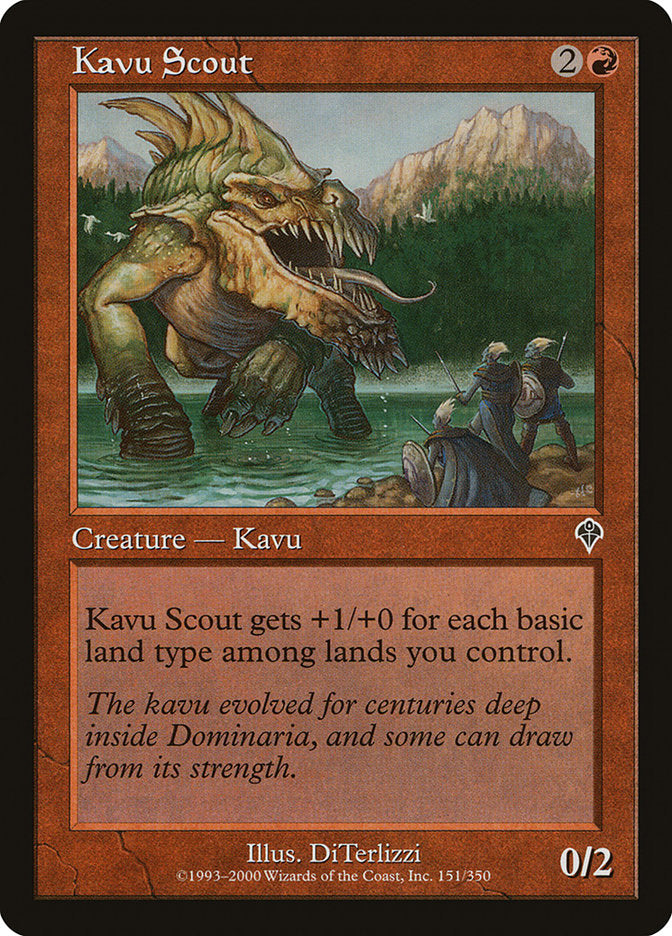 Explorador Kavu [Invasión] 