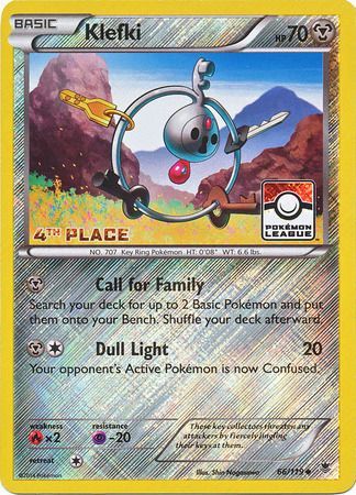 Klefki (66/119) (4to lugar en promoción de liga) [XY: Phantom Forces] 