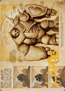 Tarjeta de arte Precursor Golem (firma estampada en oro) [Serie de arte de guerra de los hermanos] 
