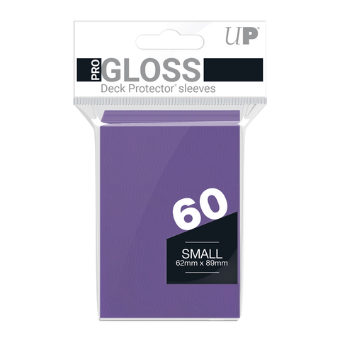 Ultra PRO: Fundas pequeñas de 60 ct - PRO-Gloss (púrpura) 