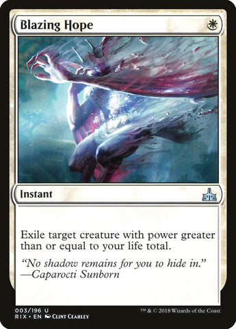 Esperanza ardiente [Rivales de Ixalan] 