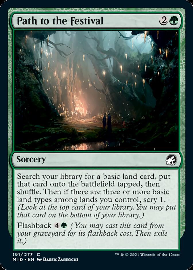 Camino al festival [Innistrad: Caza de medianoche] 