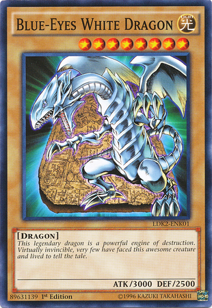 Dragón Blanco de Ojos Azules (Versión 4) [LDK2-ENK01] Común 