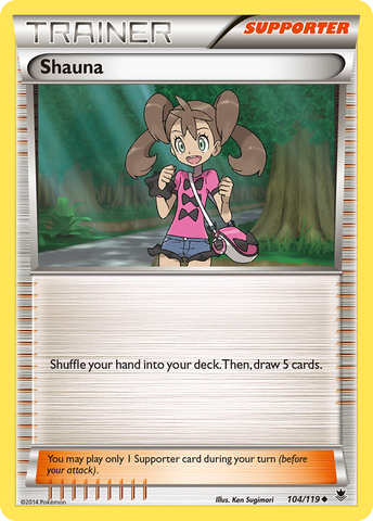 Shauna (104/119) [XY: Fuerzas fantasma] 