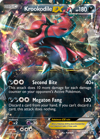 Krookodile EX (XY25) [XY: Promociones de Black Star] 