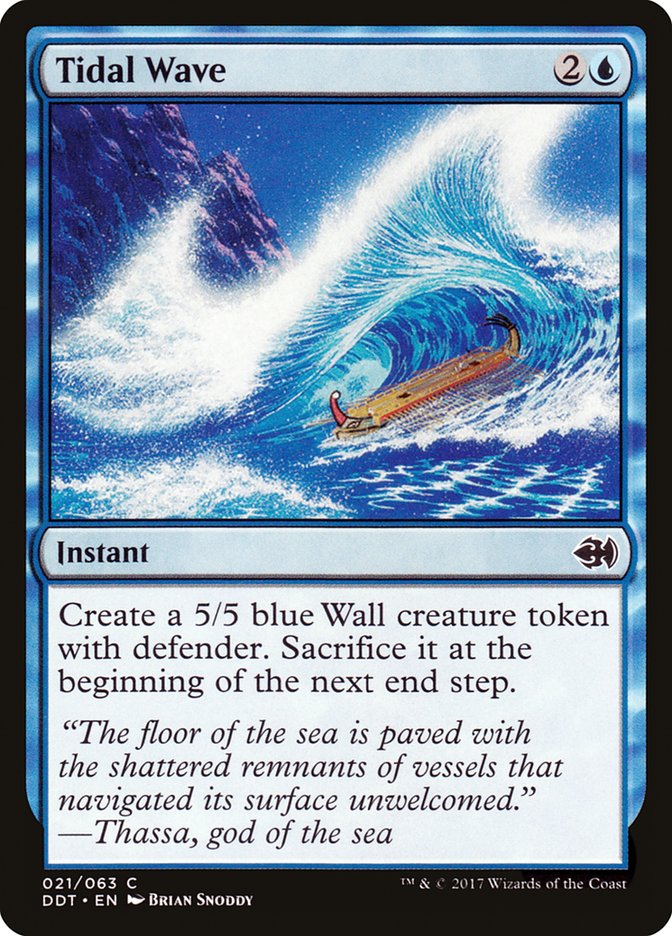 Tidal Wave [Mazos de duelo: tritones contra duendes] 