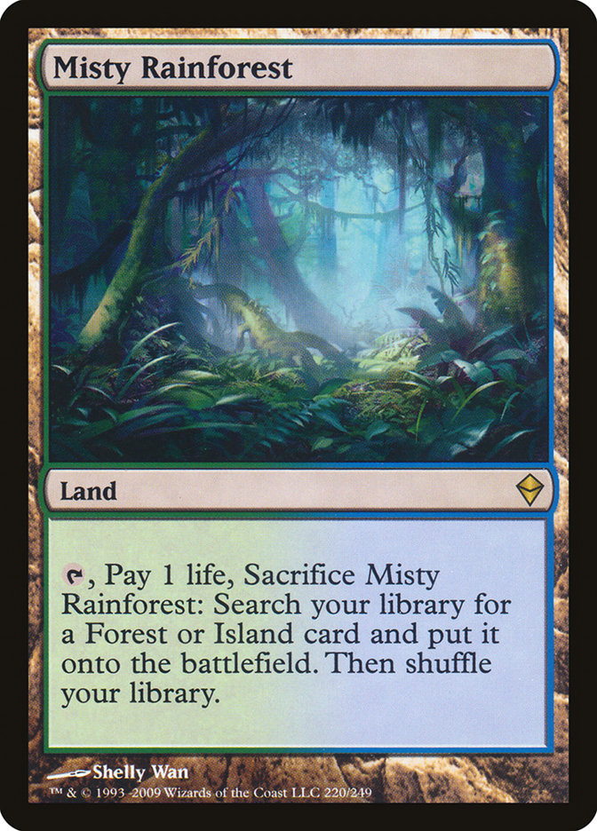 Selva brumosa [Zendikar] 