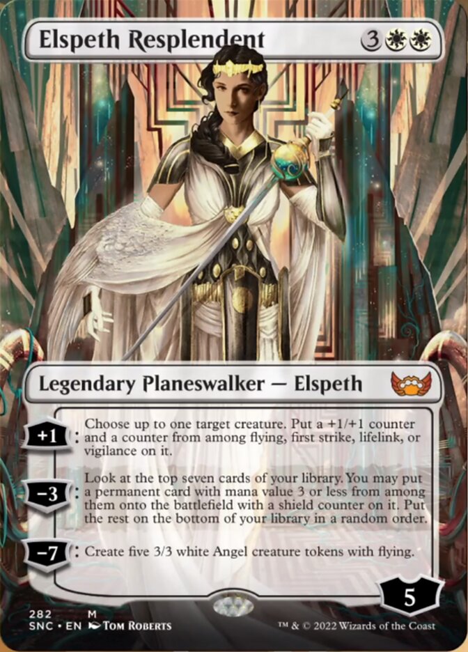 Elspeth Resplendent (Sin fronteras) [Calles de New Capenna] 