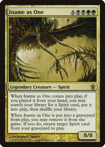 Iname como uno [Salvadores de Kamigawa] 