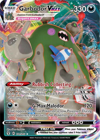 Garbodor VMAX (101/203) [Espada y escudo: cielos en evolución] 