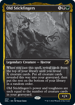 Old Stickfingers [Innistrad: Doble función] 