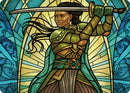 Shanna, Tarjeta de arte Purifying Blade 2 [Serie de arte Dominaria United] 