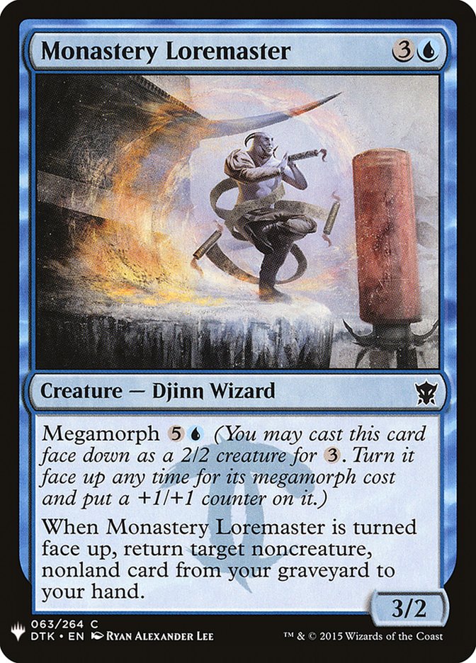 Monasterio Loremaster [Potenciador misterioso] 