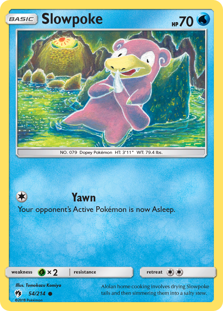 Slowpoke (54/214) [Sol y Luna: Trueno perdido] 