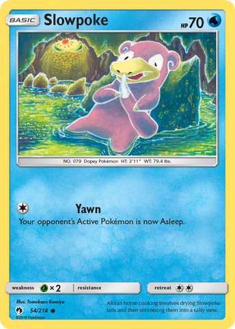 Slowpoke (54/214) [Sol y Luna: Trueno perdido] 