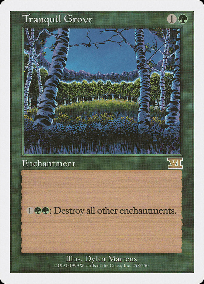 Tranquil Grove [Clásico Sexta Edición] 