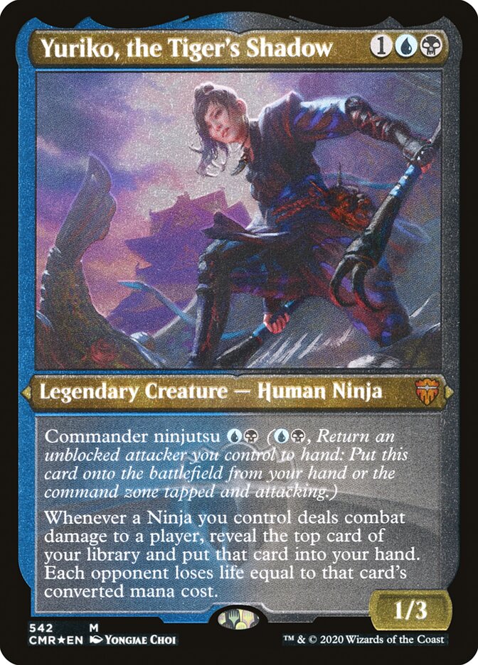 Yuriko, la sombra del tigre (grabado) [Commander Legends] 