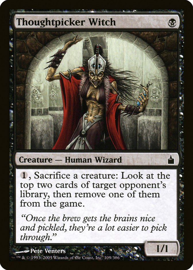 Bruja Selectora de Pensamientos [Ravnica: Ciudad de los Gremios] 
