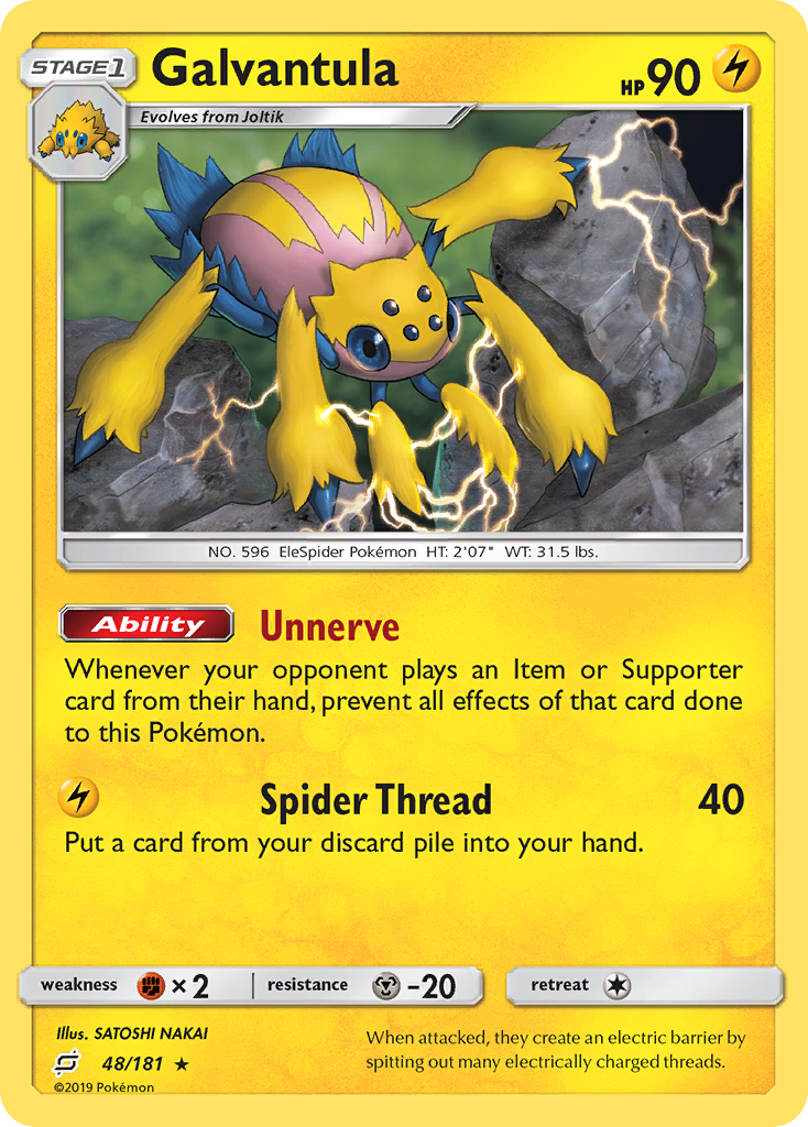 Galvantula (48/181) [Sol y Luna: Equipo] 