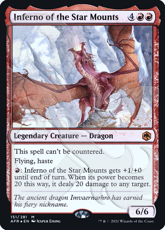 Inferno of the Star Mounts (Promoción Ampersand) [Dungeons &amp; Dragons: Adventures in the Forgotten Realms Promos] 