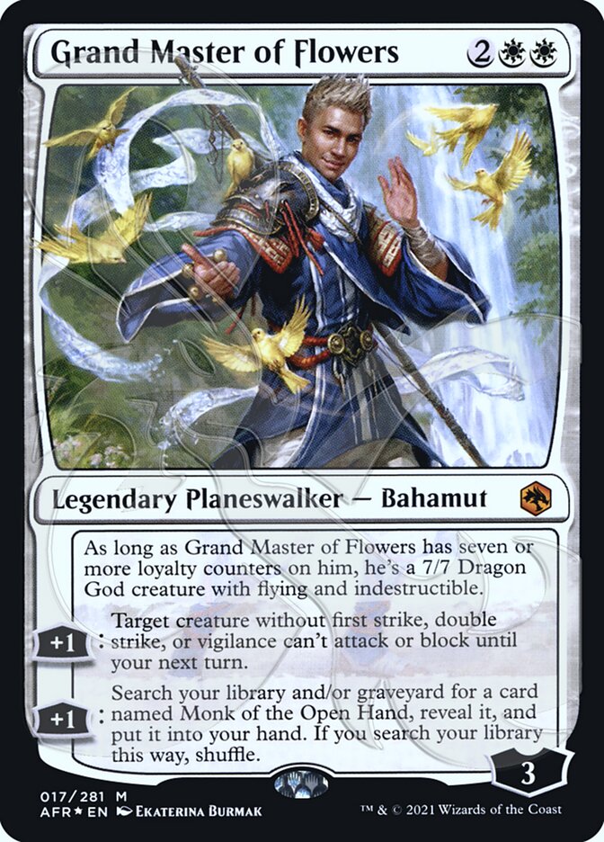Gran Maestro de las Flores (Promoción comercial) [Dungeons &amp; Dragons: Adventures in the Forgotten Realms Promos] 