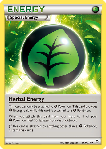 Energía herbaria (103/111) [XY: Puños furiosos] 