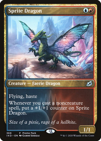 Sprite Dragon (Paquete promocional) [Ikoria: Promociones de Lair of Behemoths] 