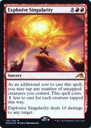Singularidad explosiva [Kamigawa: Promociones de presentación de Neon Dynasty] 