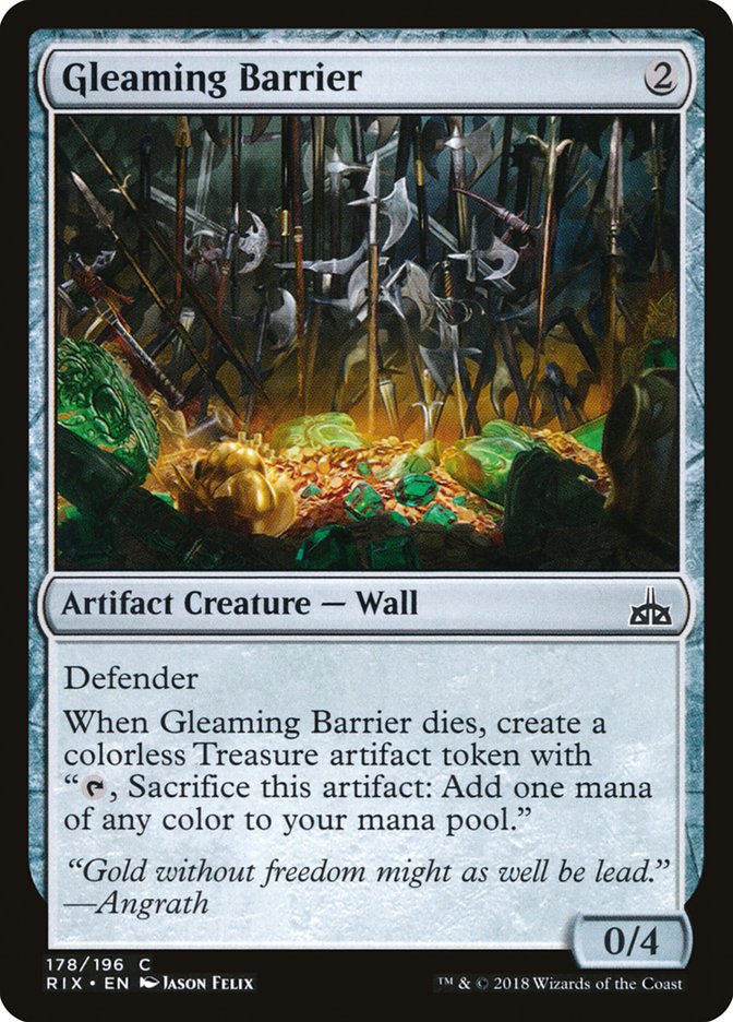 Barrera reluciente [Rivales de Ixalan] 