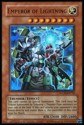 Emperador del Rayo [WCPS-EN702] Ultra raro 