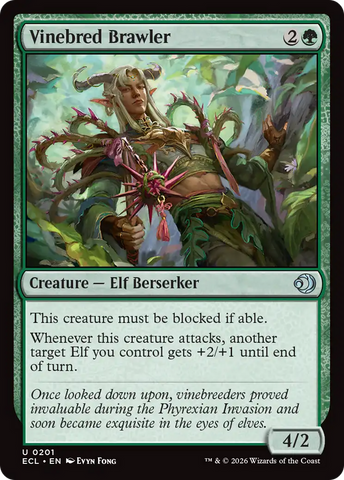 Vinebred Brawler [Lorwyn Eclipsed]