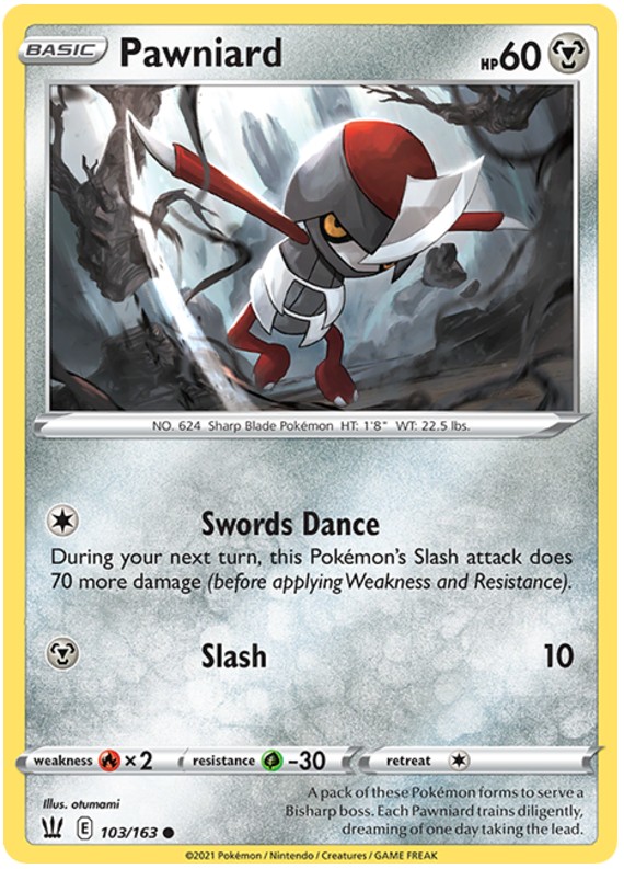 Pawniard (103/163) [Espada y escudo: estilos de batalla] 