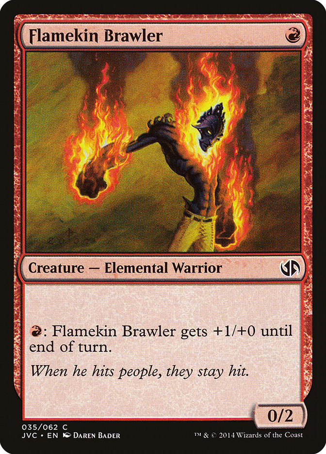 Flamekin Brawler [Antología de Duel Decks] 