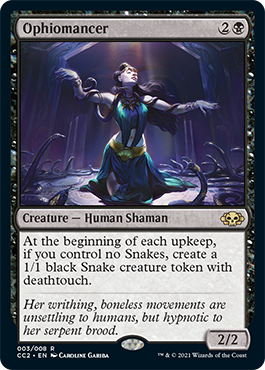 Ofiomante [Colección Commander: Negro] 