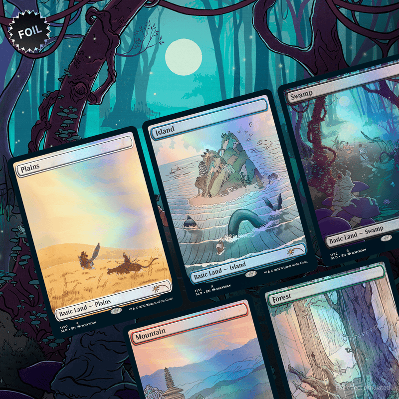 Secret Lair: Drop Series - Special Guest (Kozyndan - The Lands - Foil Edition)