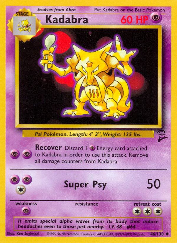 Kadabra (46/130) [Conjunto básico 2] 