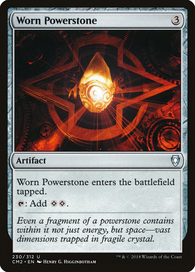 Powerstone desgastado [Commander Anthology Volumen II] 