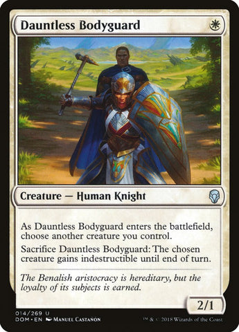 Guardaespaldas intrépido [Dominaria] 