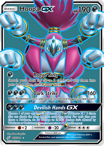 Hoopa GX (166/181) [Sol y Luna: forman equipo] 