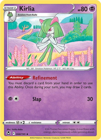 Kirlia (068/195) [Espada y escudo: Tempestad de plata] 