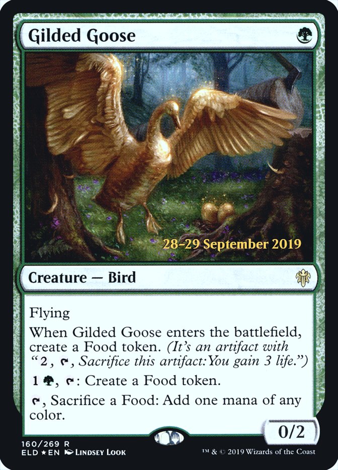 Golden Goose [Promociones de presentación de El trono de Eldraine] 