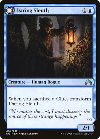 Detective atrevido // Portador de verdades abrumadoras [Sombras sobre Innistrad] 