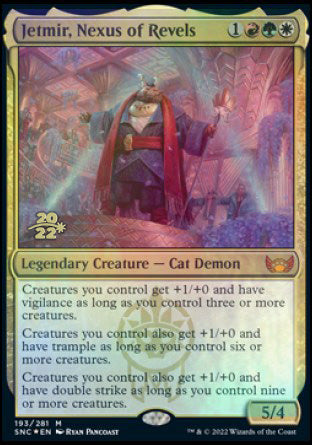 Jetmir, Nexus of Revels [Promociones de presentación de Streets of New Capenna] 