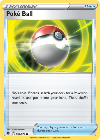 Poke Ball (059/073) [Espada y escudo: Camino del campeón] 