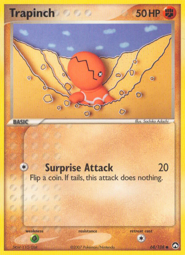 Trapinch (68/108) [EX: Guardianes del poder] 